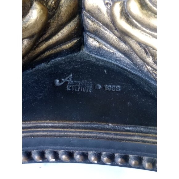 Austin Sculpture Figural Statue Dolphin Pedestal Signed Vintage 1993 - Picture 7 of 11